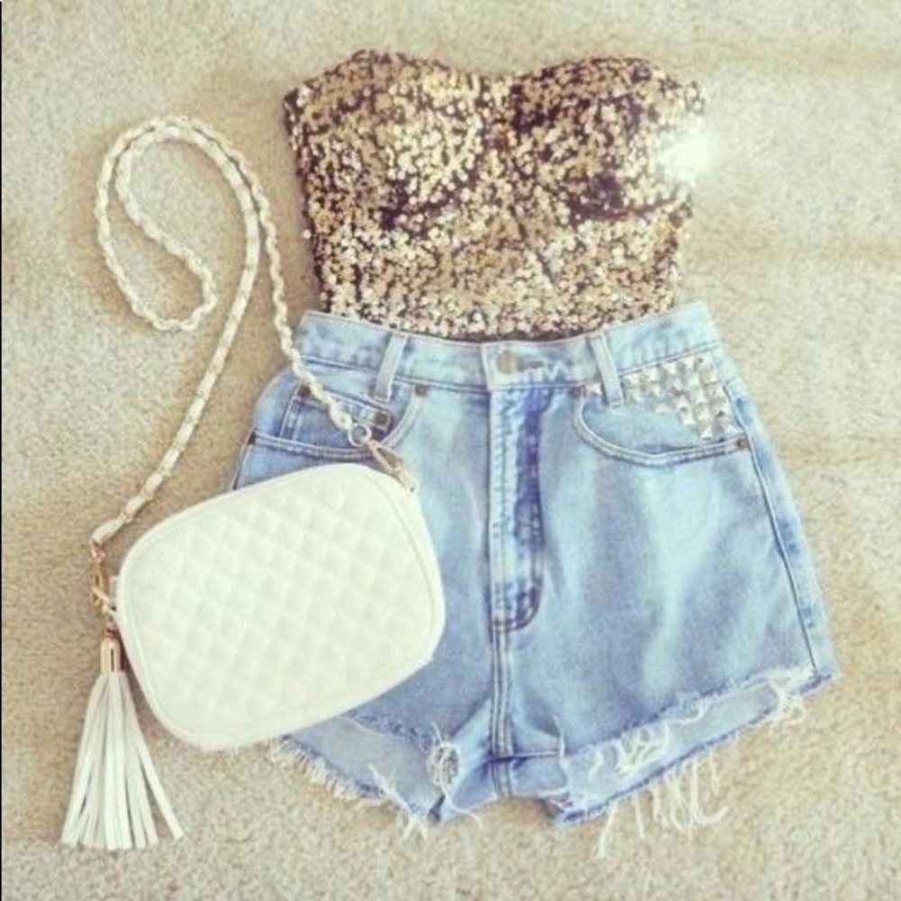 Levi’s high waisted shorts